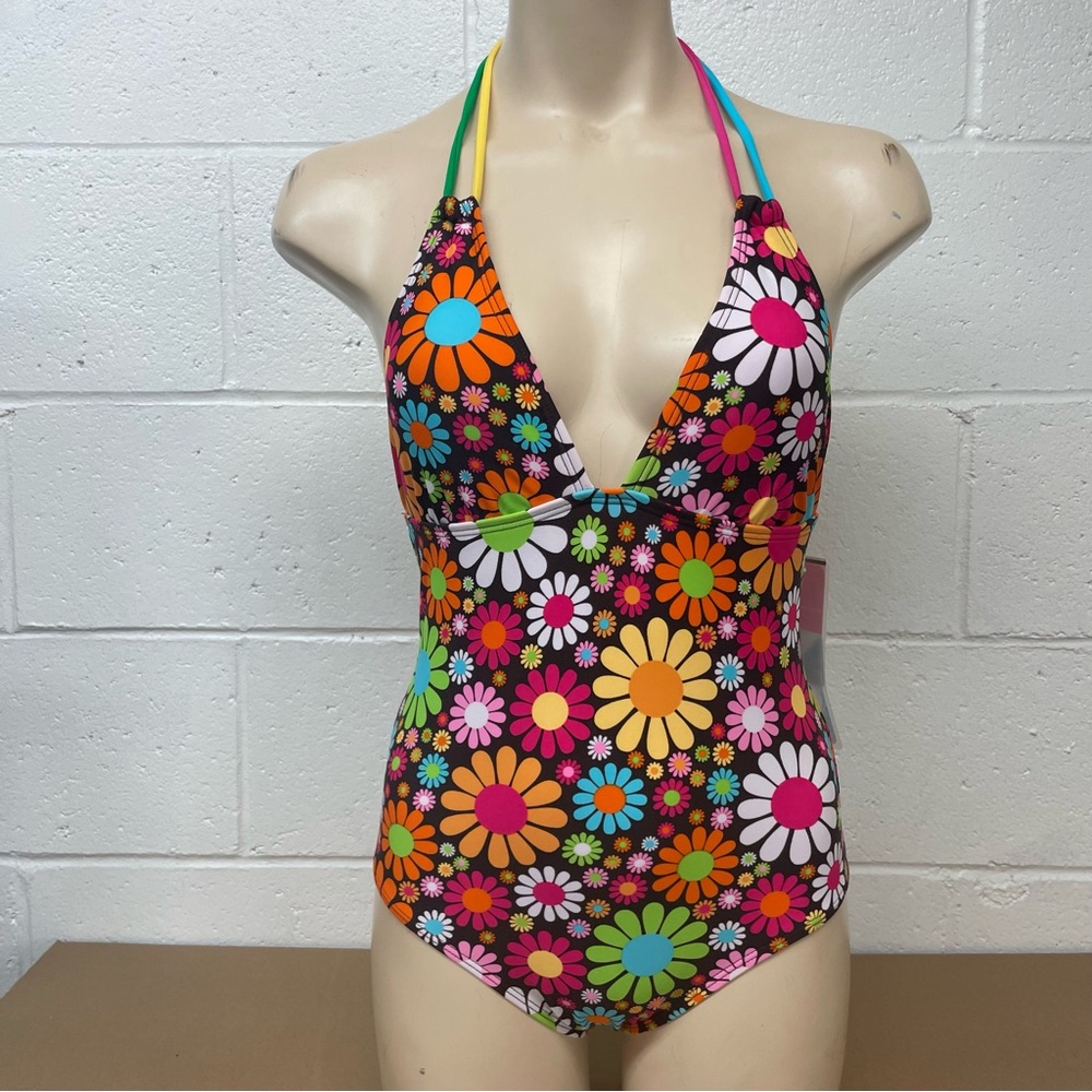 In Mocean floral halter swimsuit - multiple sizes